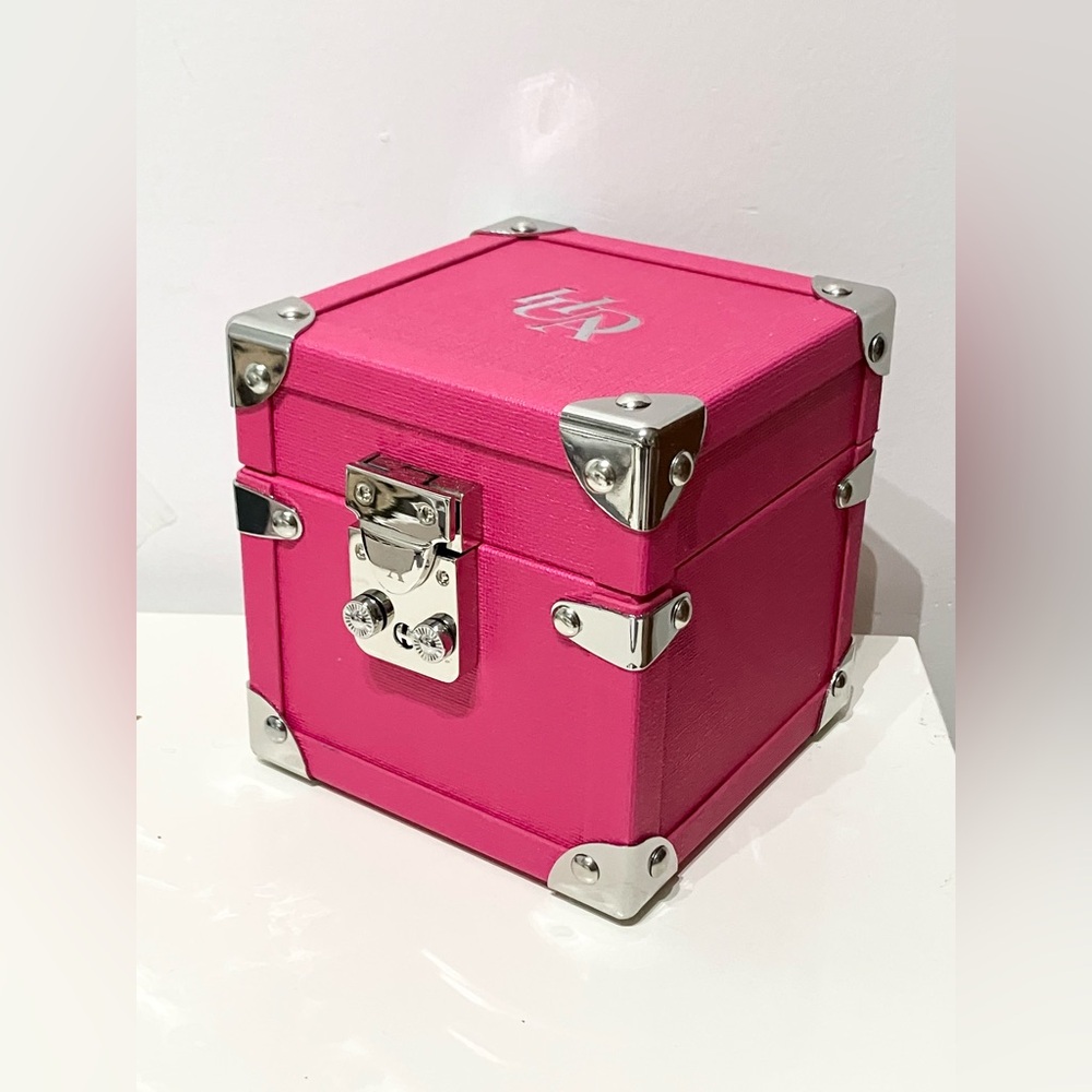 Huda Beauty Pink Storage Travel Case